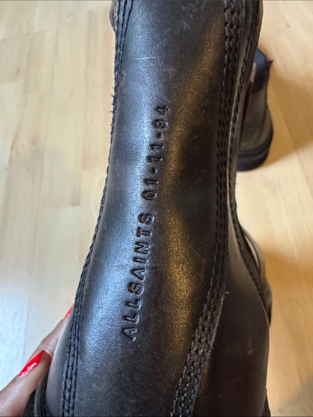 All Saints Men's Chelsea Boots JonBoy size 44
